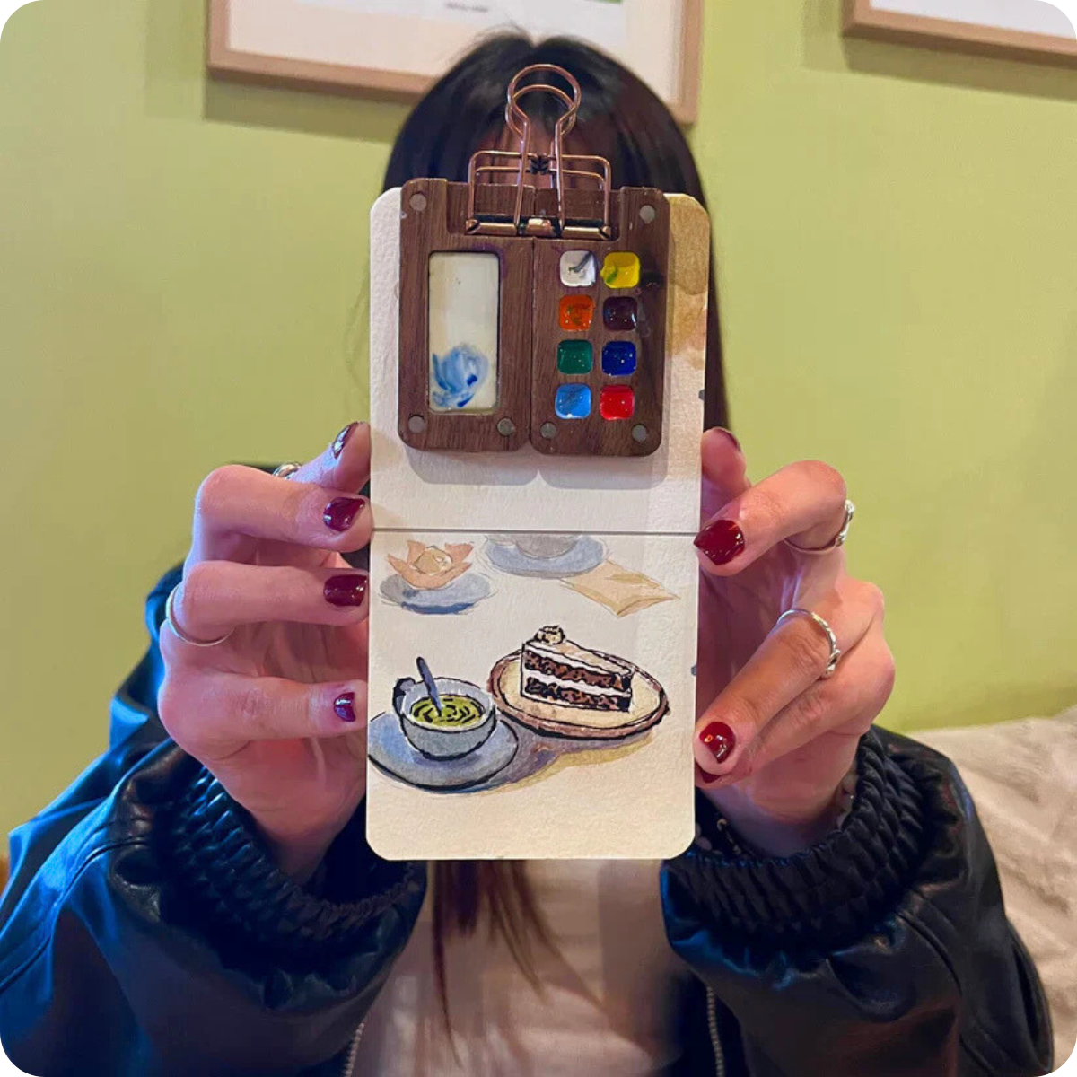 Vattenfärgkit Mini - Komplett set